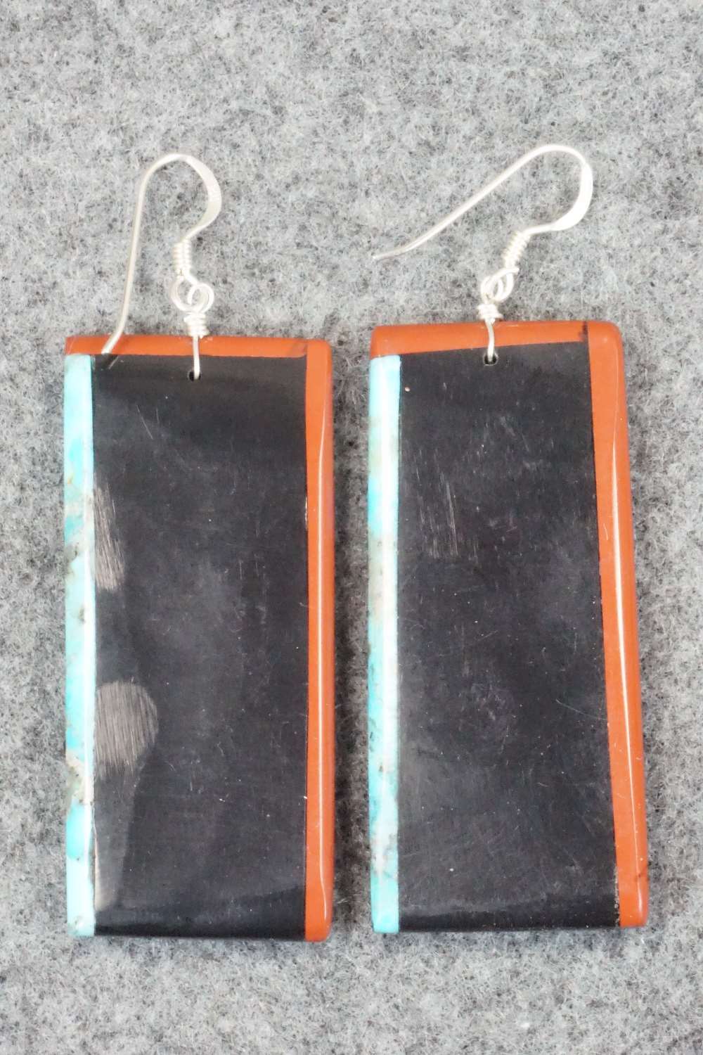 Multi Stone & Sterling Silver Earrings - Torevia Crespin