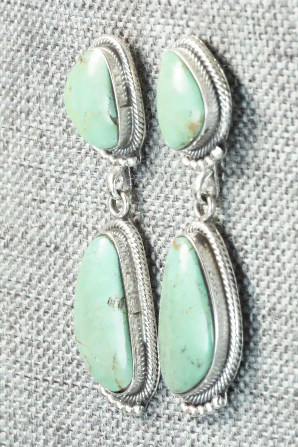 Turquoise & Sterling Silver Earrings - Sadie Jim
