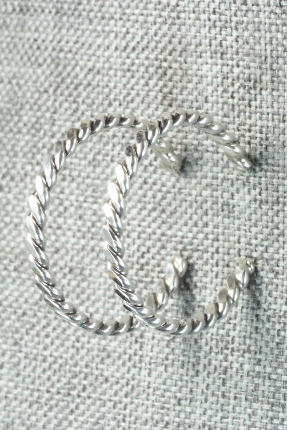 Sterling Silver Earrings - Elaine Tahe