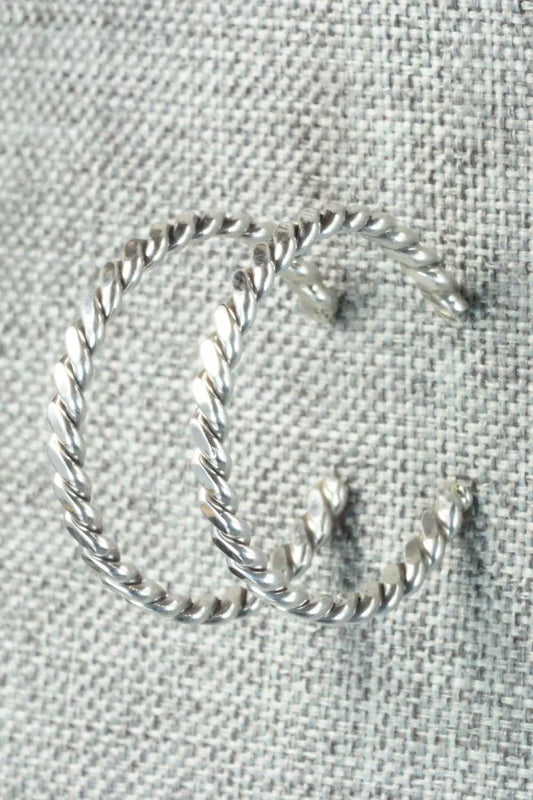 Sterling Silver Earrings - Elaine Tahe