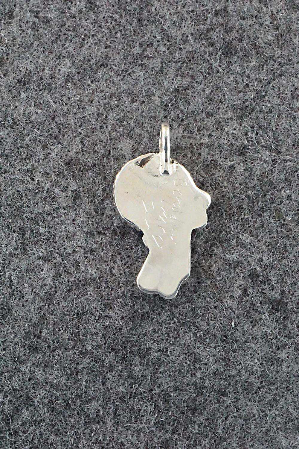 Multi Stone and Sterling Silver Pendant - Geraldine Lonjose