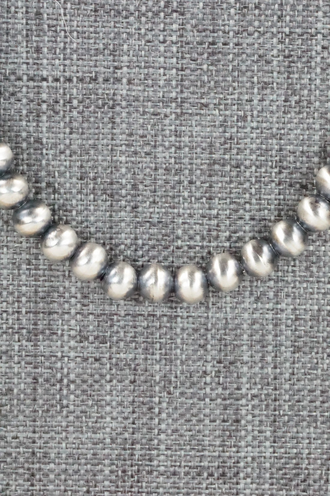 Sterling Silver Navajo Pearl Necklace - Jan Mariano