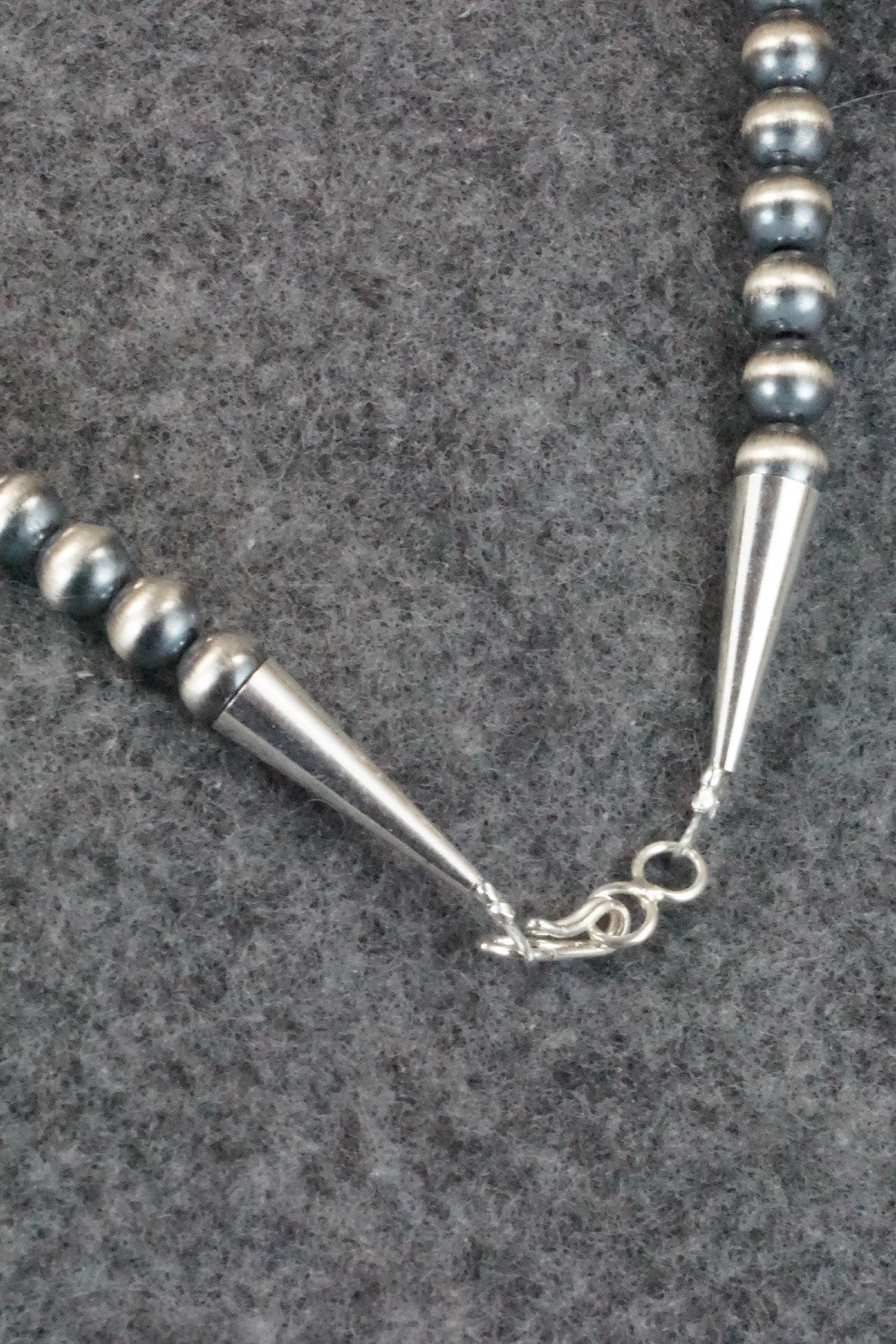 Turquoise & Sterling Silver Necklace - Davey Morgan