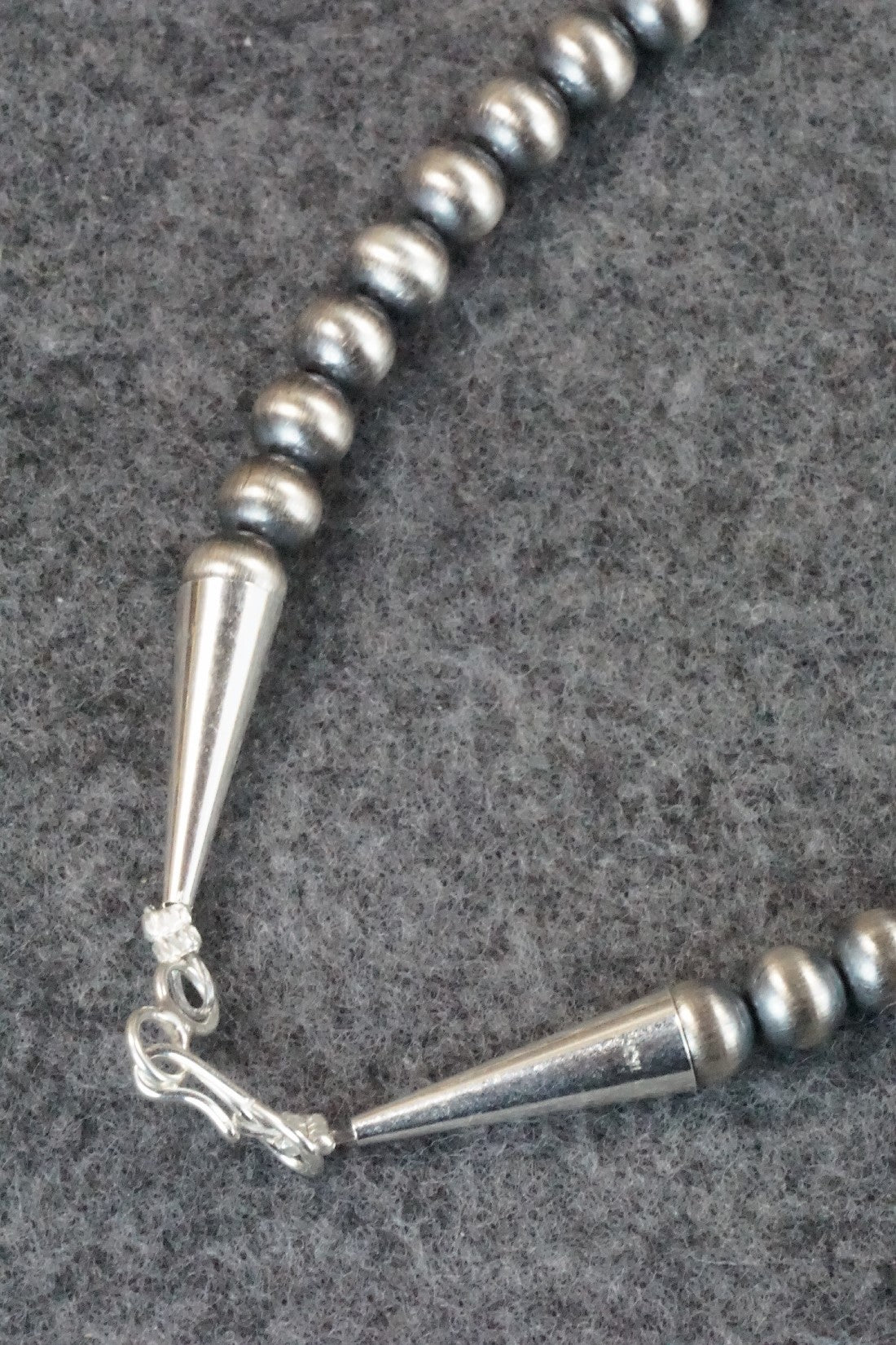 Turquoise & Sterling Silver Necklace - Davey Morgan