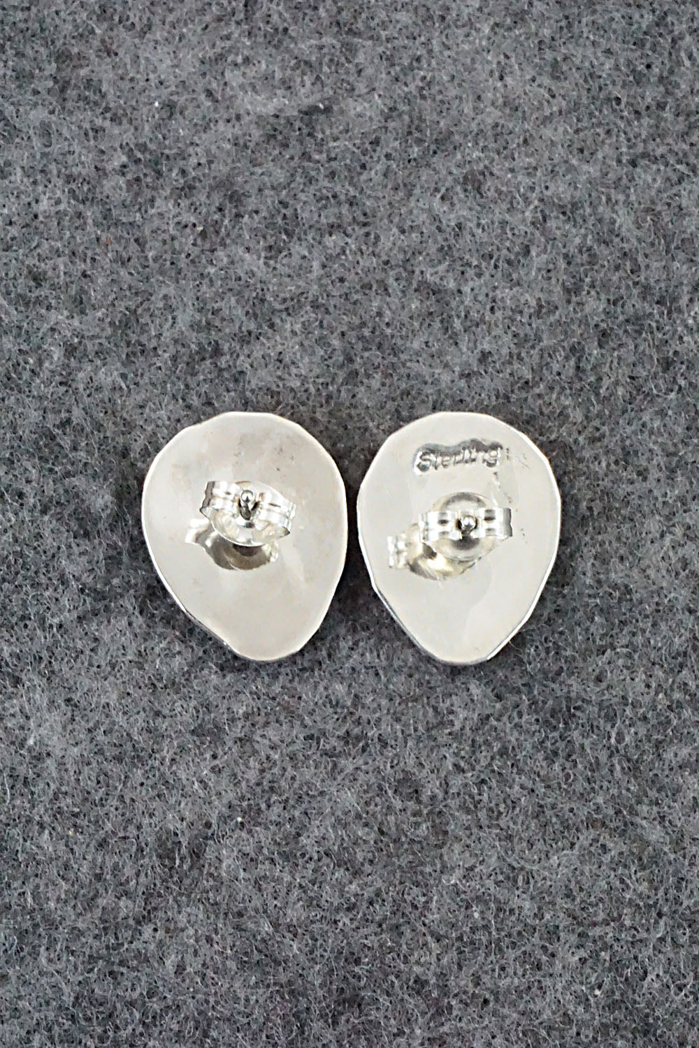 Turquoise & Sterling Silver Earrings - Leta Parker