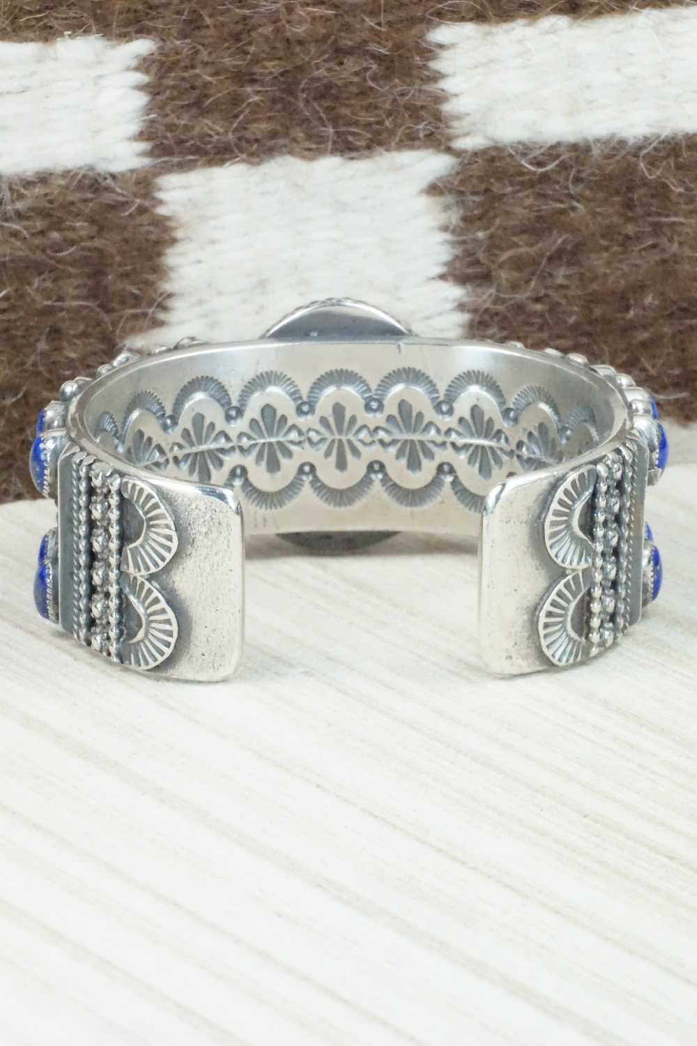 Lapis & Sterling Silver Bracelet - Myron Etsitty