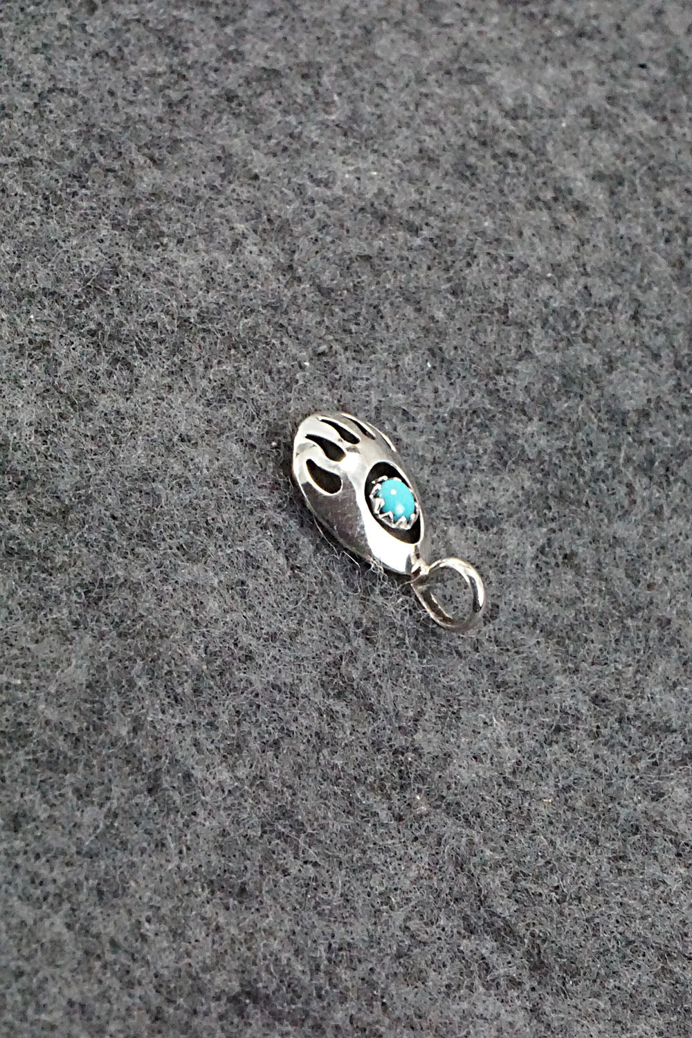 Turquoise & Sterling Silver Pendant - Leta Parker