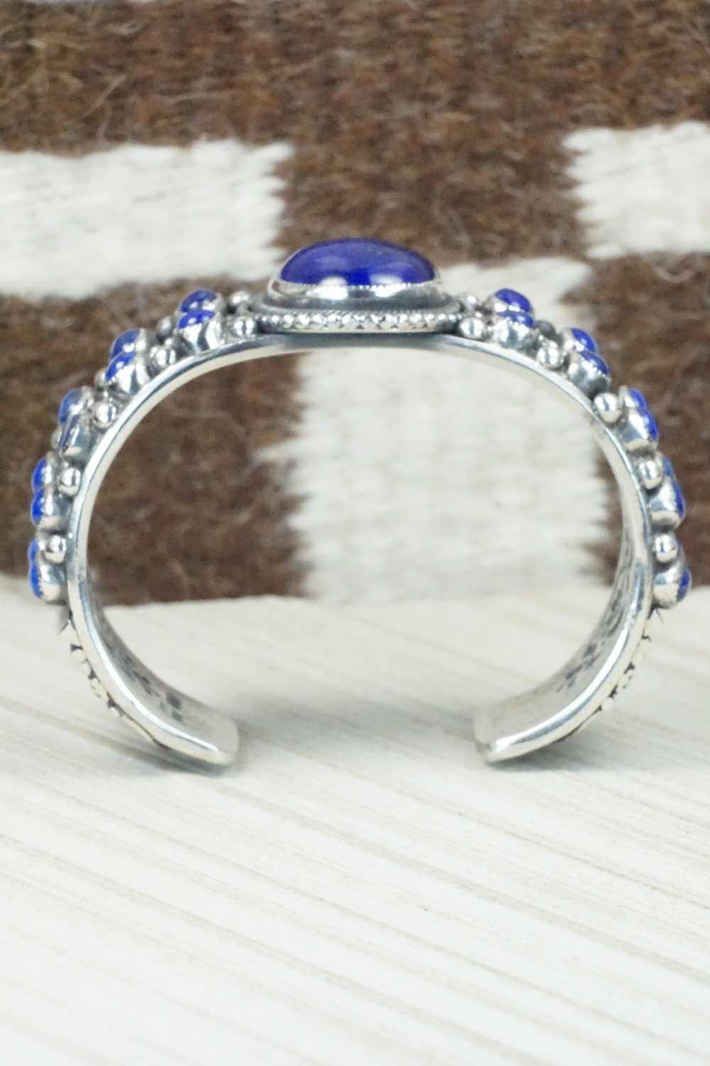 Lapis & Sterling Silver Bracelet - Myron Etsitty