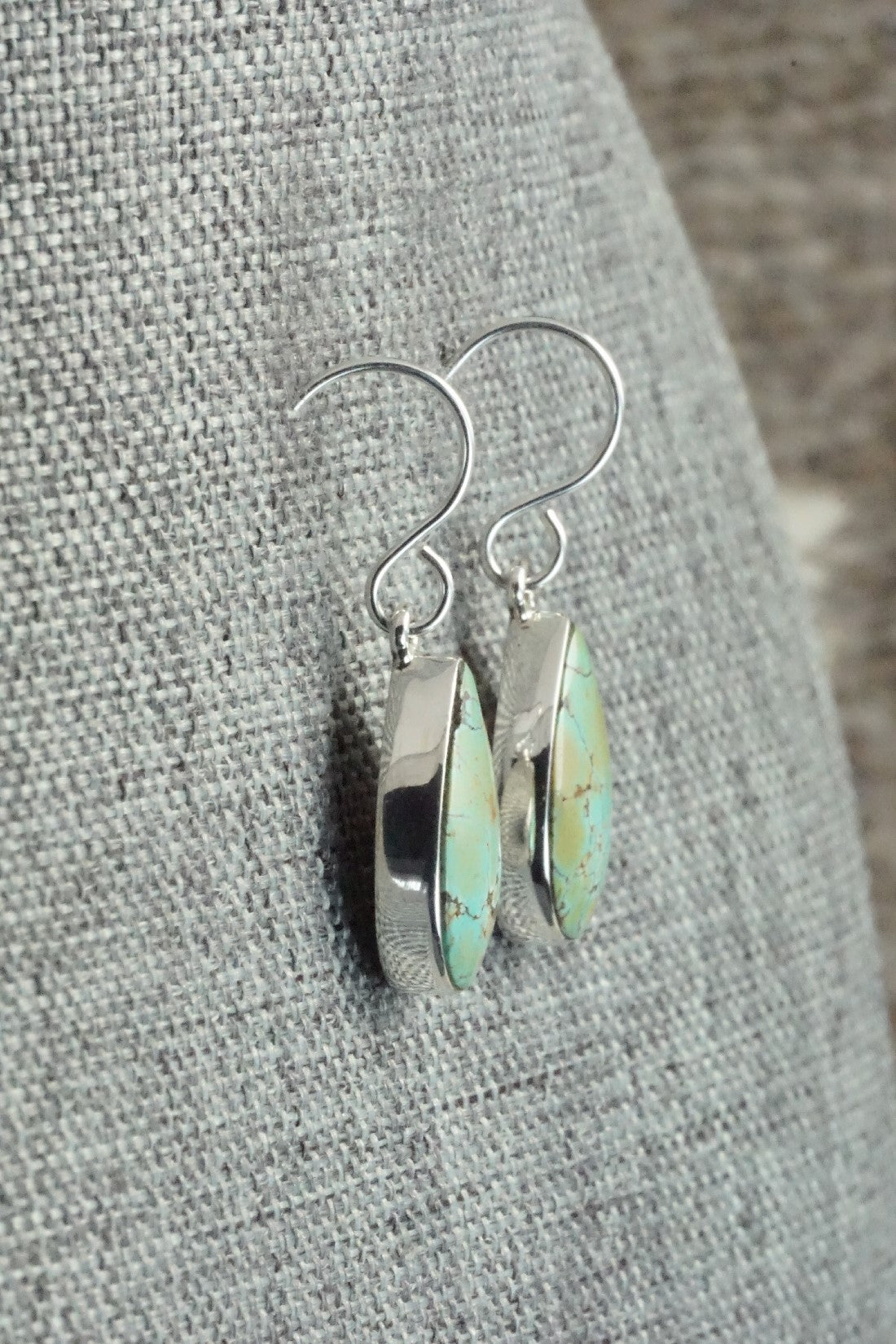 Turquoise & Sterling Silver Earrings - Cathy Webster