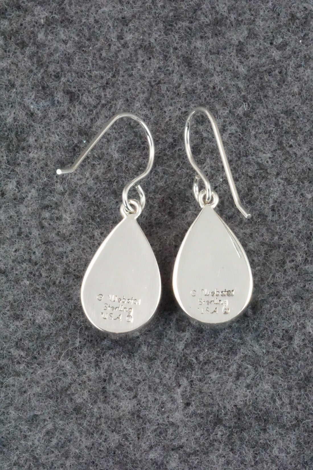 Turquoise & Sterling Silver Earrings - Cathy Webster