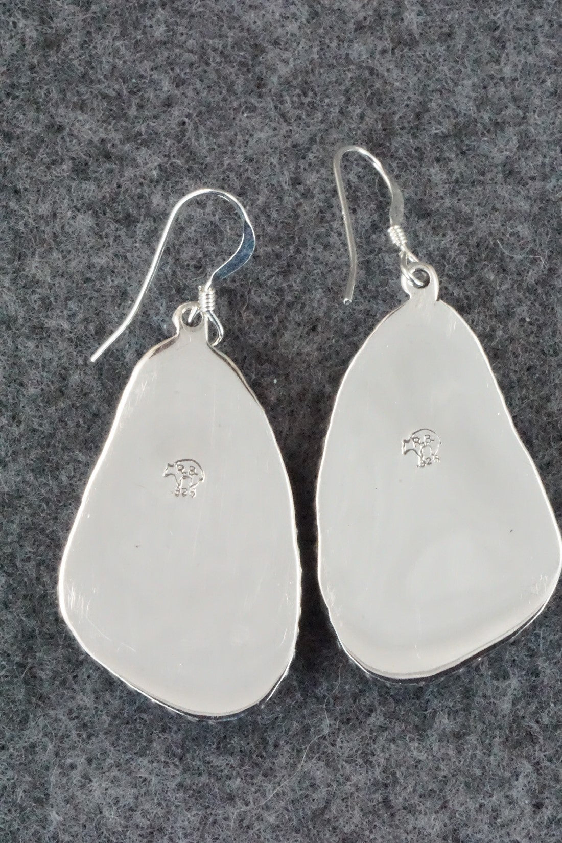 Turquoise & Sterling Silver Earrings - Verley Betone