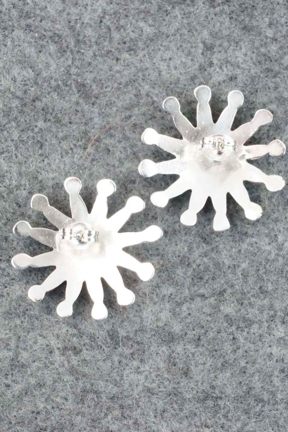 Turquoise & Sterling Silver Earrings - Rena Cachini