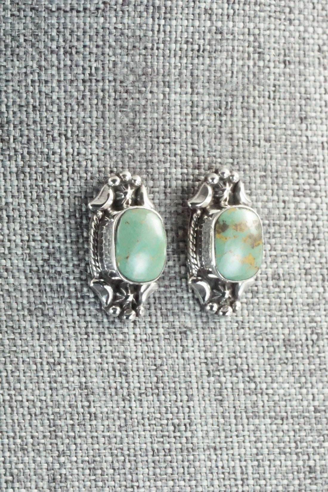 Turquoise & Sterling Silver Earrings - Betty Begay