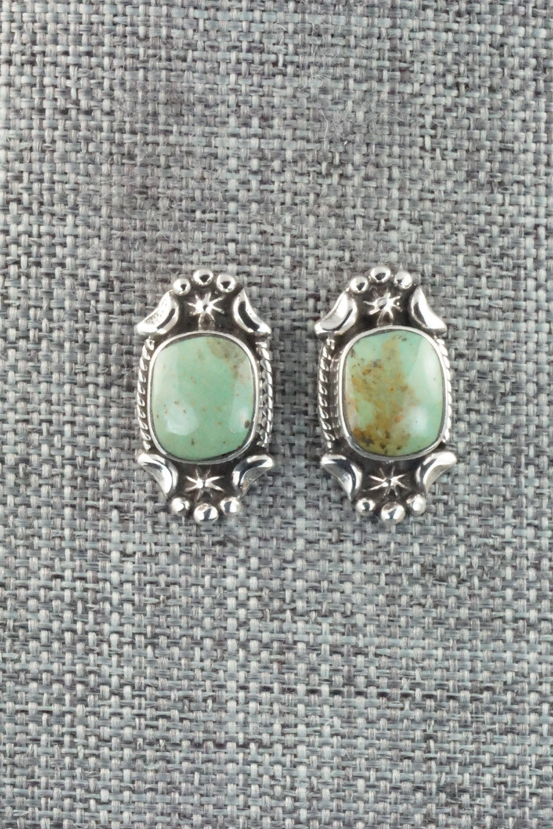 Turquoise & Sterling Silver Earrings - Betty Begay