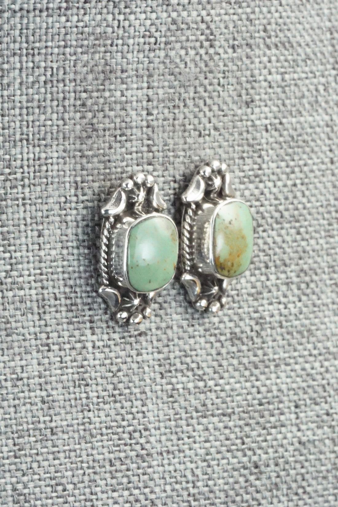 Turquoise & Sterling Silver Earrings - Betty Begay