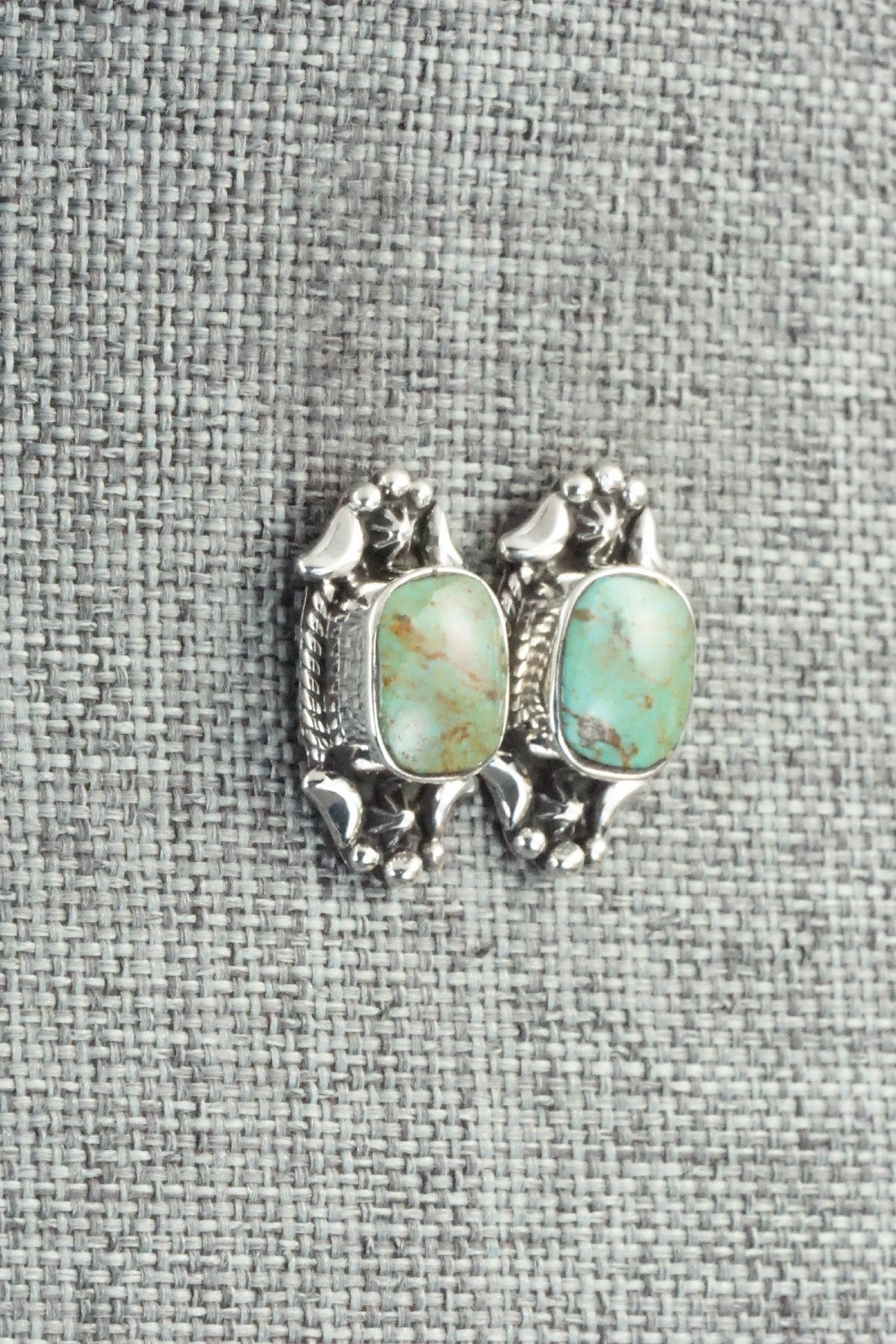 Turquoise & Sterling Silver Earrings - Betty Begay
