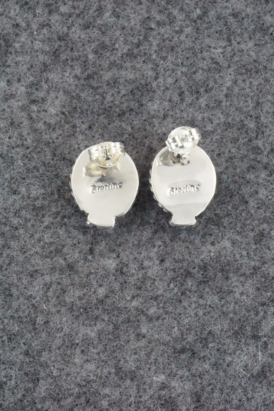 Turquoise & Sterling Silver Earrings - Betty Begay