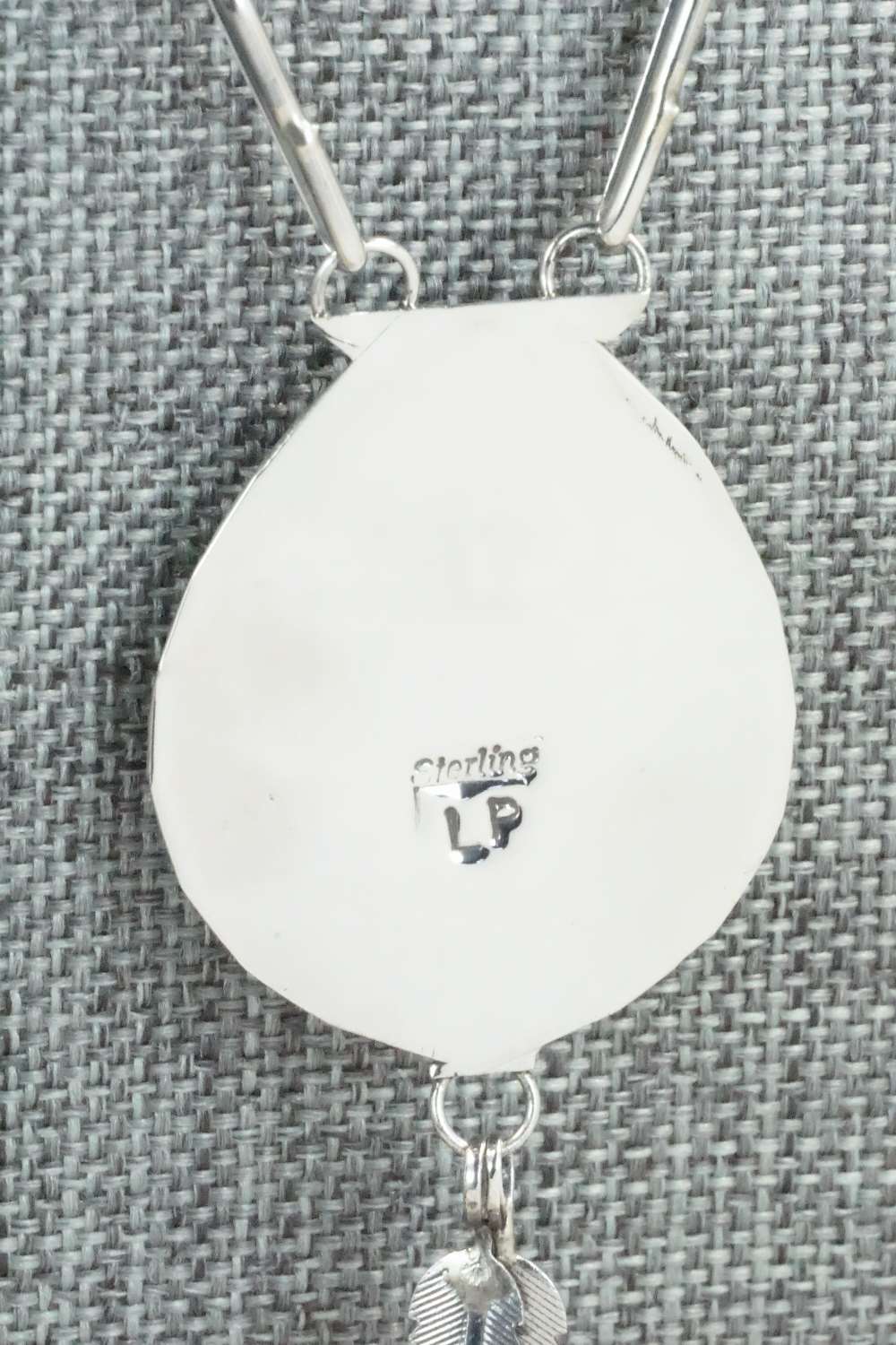 Turquoise & Sterling Silver Necklace - Leta Parker