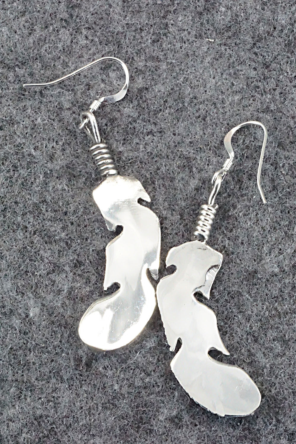 Turquoise and Sterling Silver Earrings - Louise Joe