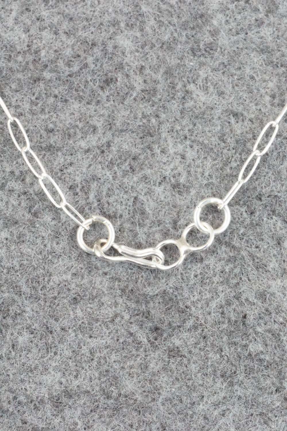 Turquoise & Sterling Silver Necklace - Leta Parker