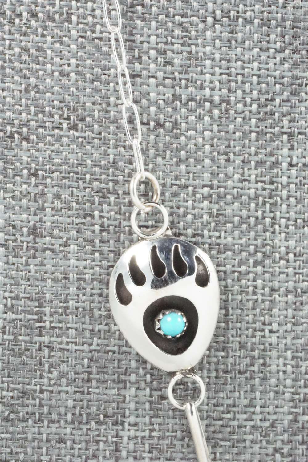 Turquoise & Sterling Silver Necklace - Leta Parker