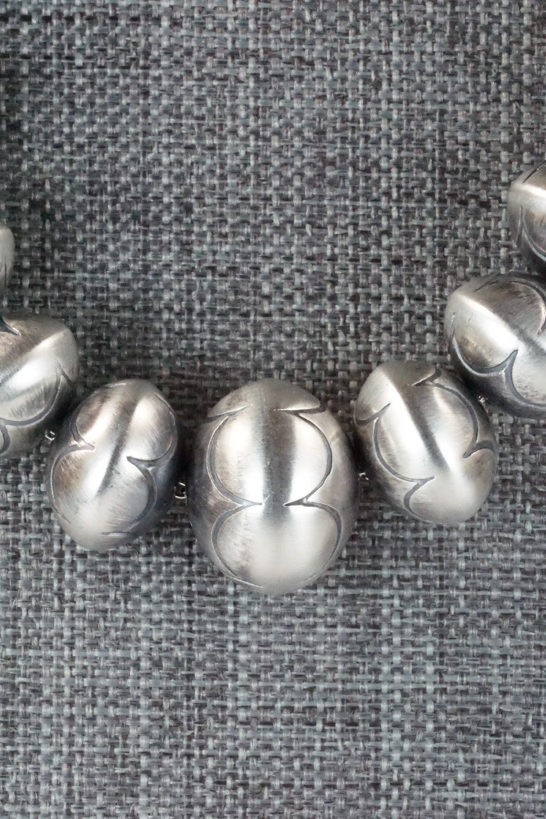 Sterling Silver Navajo Pearl Necklace - Jan Mariano