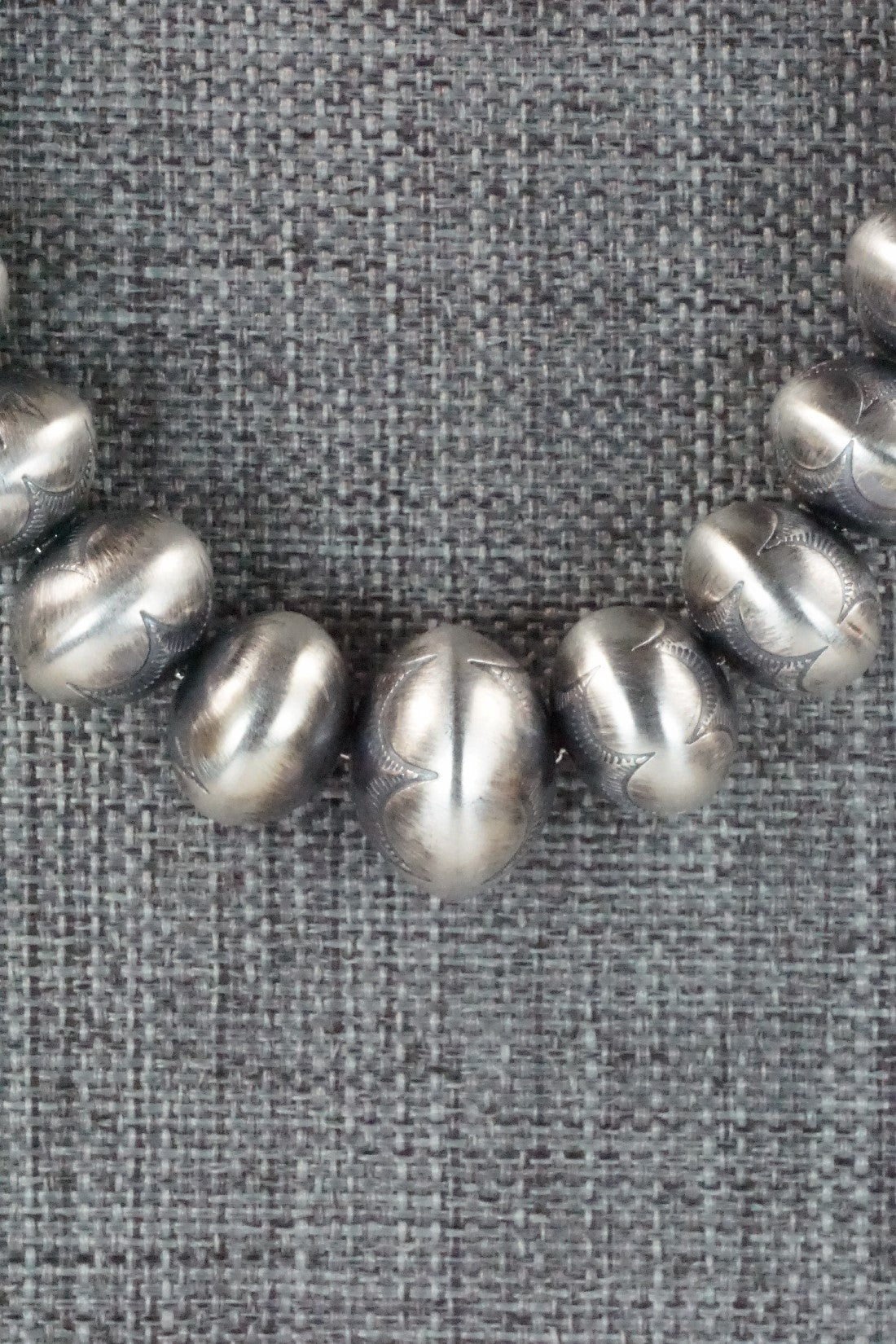 Sterling Silver Navajo Pearl Necklace - Jan Mariano