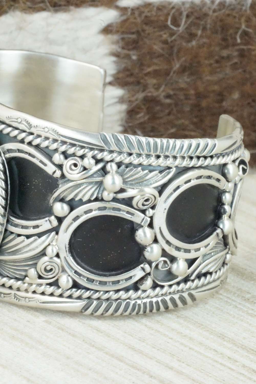 Turquoise and Sterling Silver Bracelet - Henry Attakai