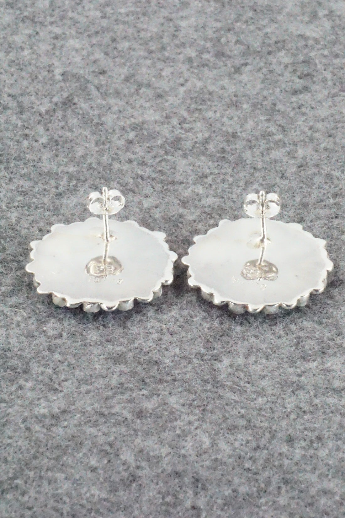 Turquoise & Sterling Silver Earrings - Philena Byjoe