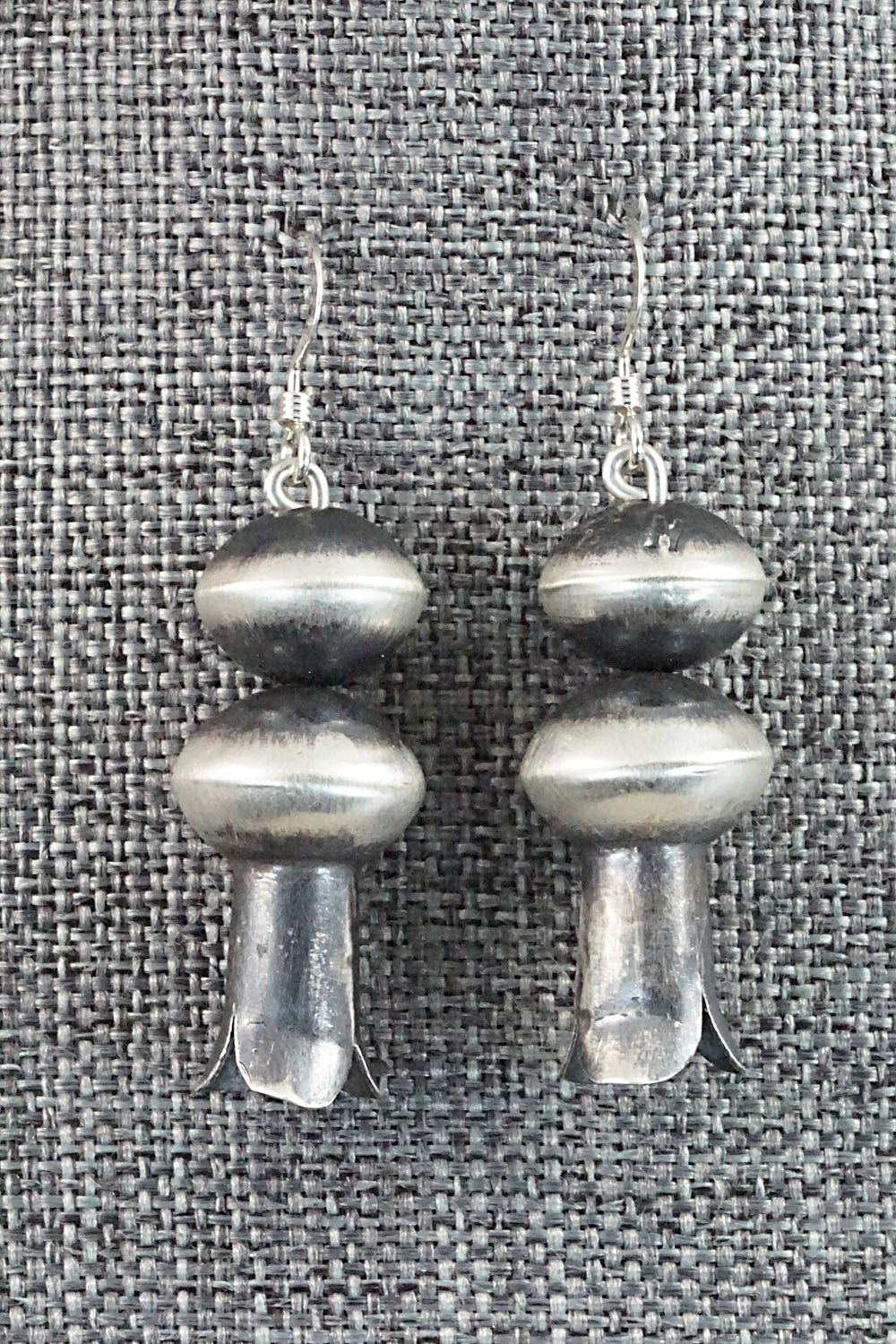 Sterling Silver Navajo Pearl Earrings - Presley Haley