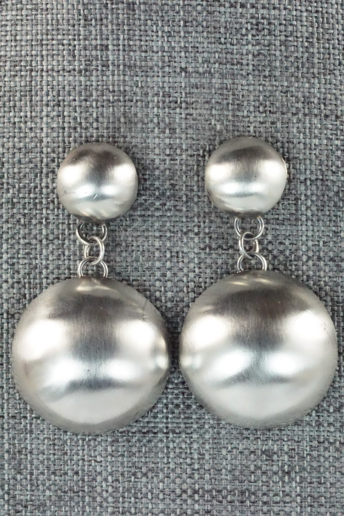 Sterling Silver Earrings - Tim Yazzie
