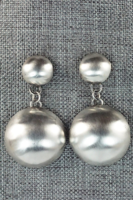 Sterling Silver Earrings - Tim Yazzie