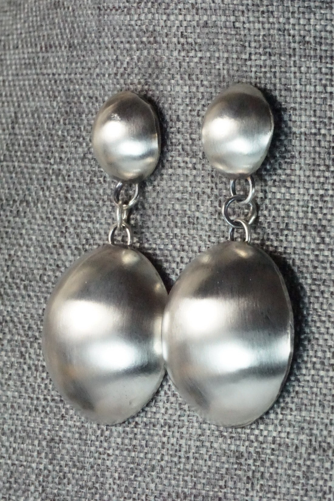 Sterling Silver Earrings - Tim Yazzie