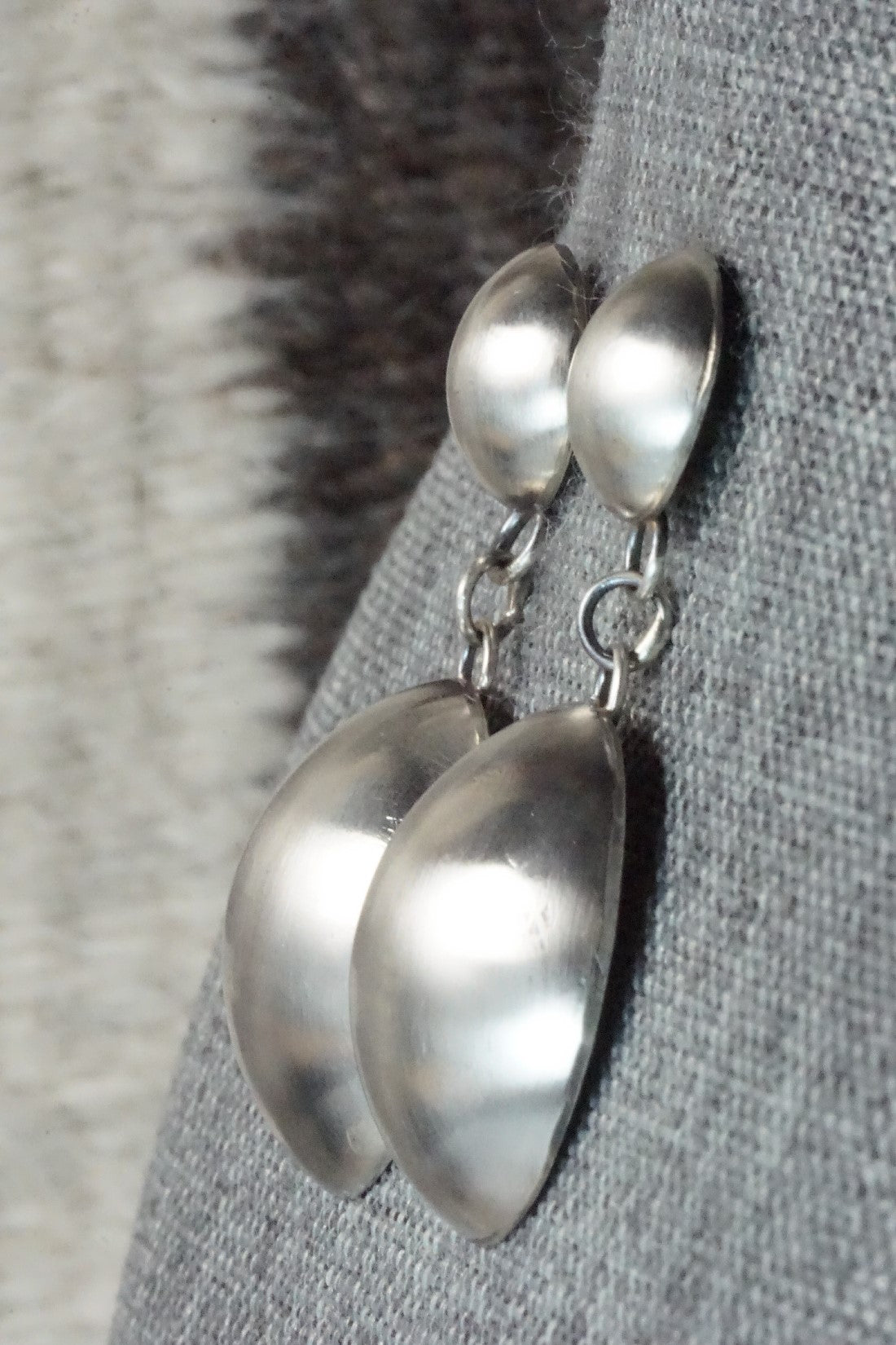 Sterling Silver Earrings - Tim Yazzie