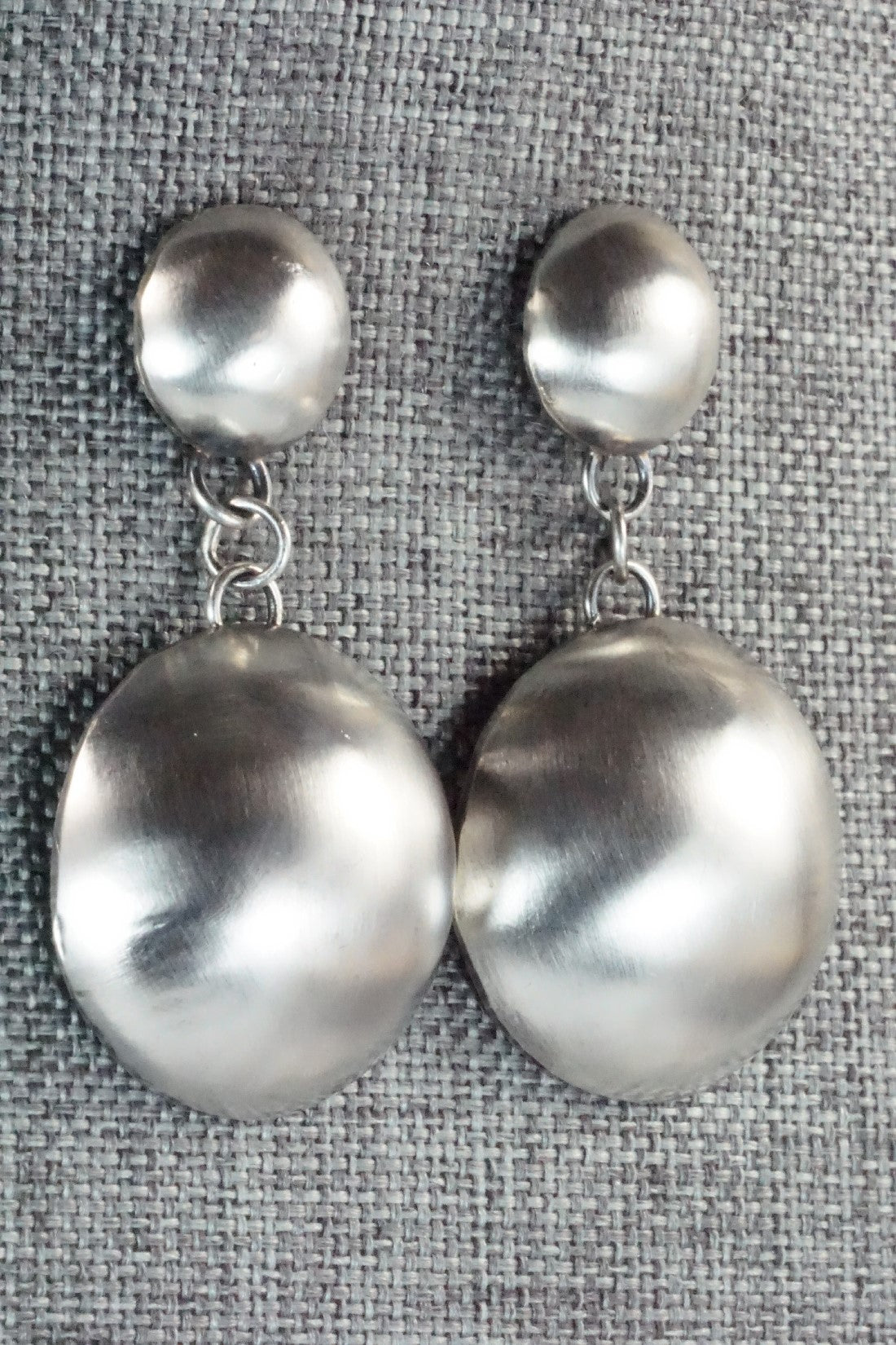 Sterling Silver Earrings - Tim Yazzie