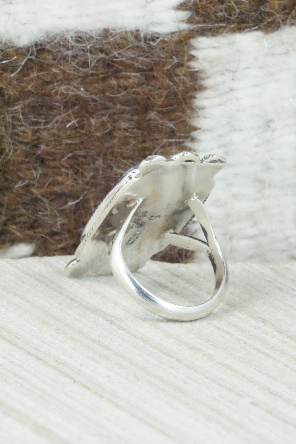Sodalite & Sterling Silver Ring - Selina Warner - Size 6