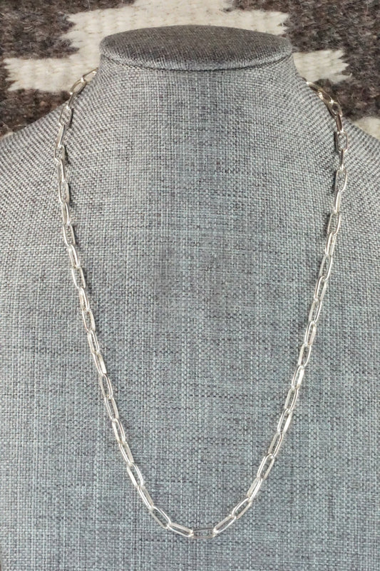 Sterling Silver Chain Necklace - Sally Shurley