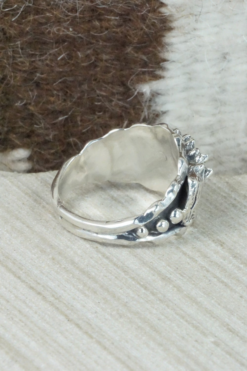 Sterling Silver Ring - Genevieve Francisco - Size 13