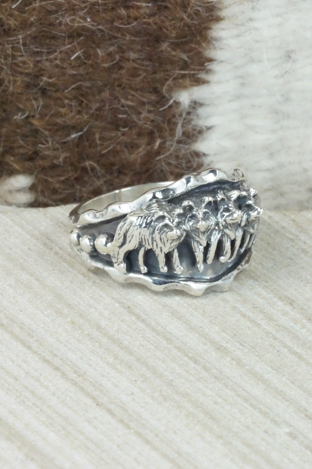 Sterling Silver Ring - Genevieve Francisco - Size 11