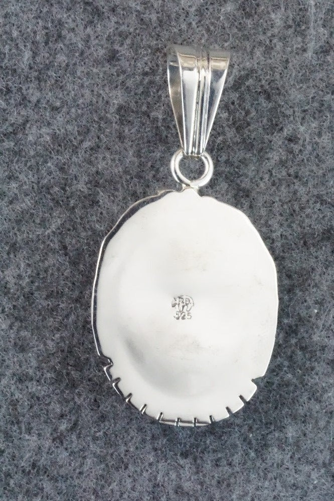 Lapis & Sterling Silver Pendant - Samuel Yellowhair