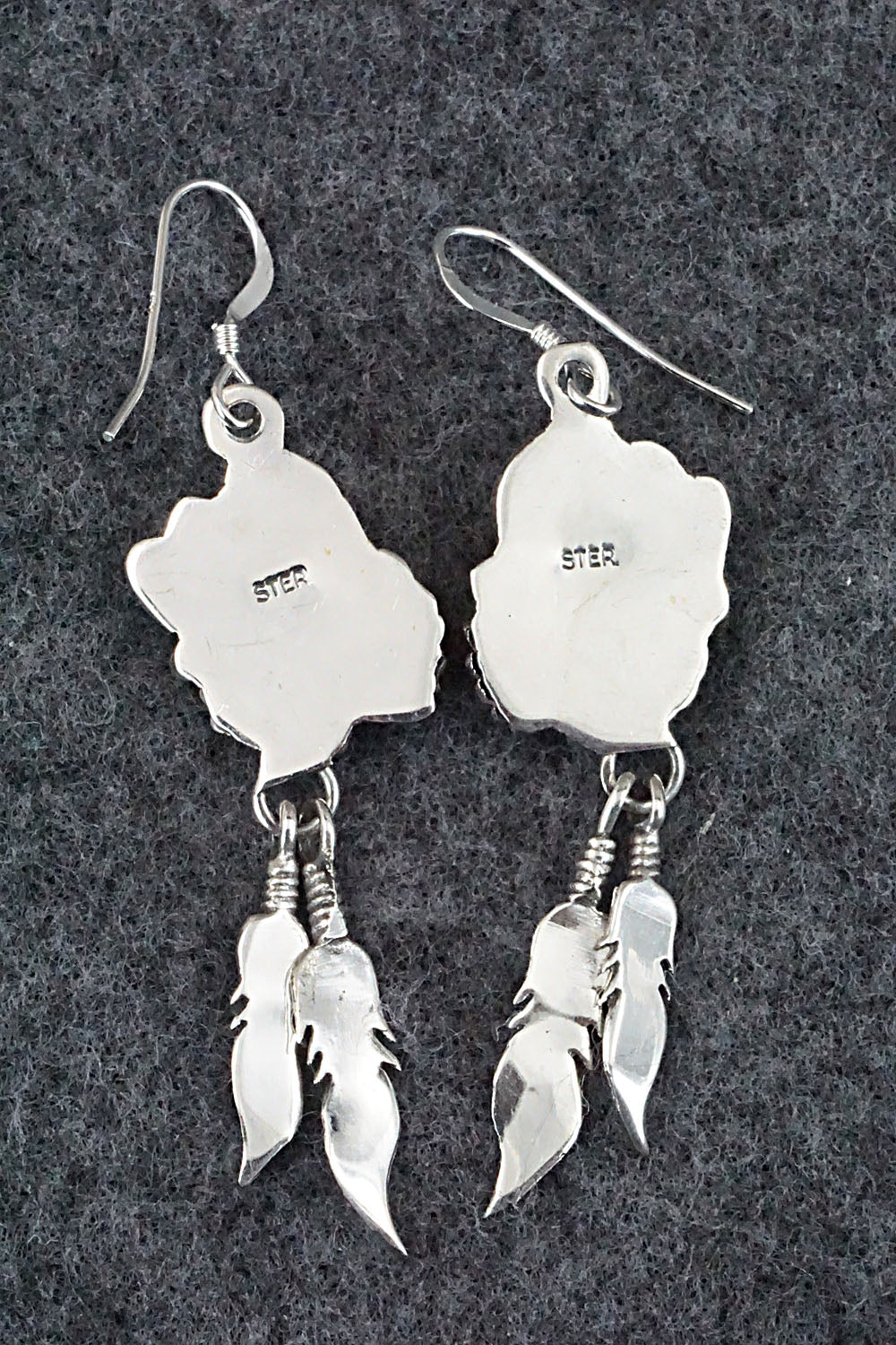 Turquoise & Sterling Silver Earrings - Rita Largo