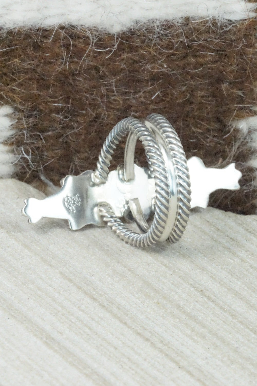 Sterling Silver Ring - Bobby Platero - Size 8.5