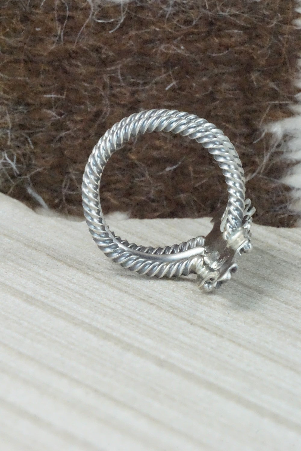 Sterling Silver Ring - Bobby Platero - Size 9