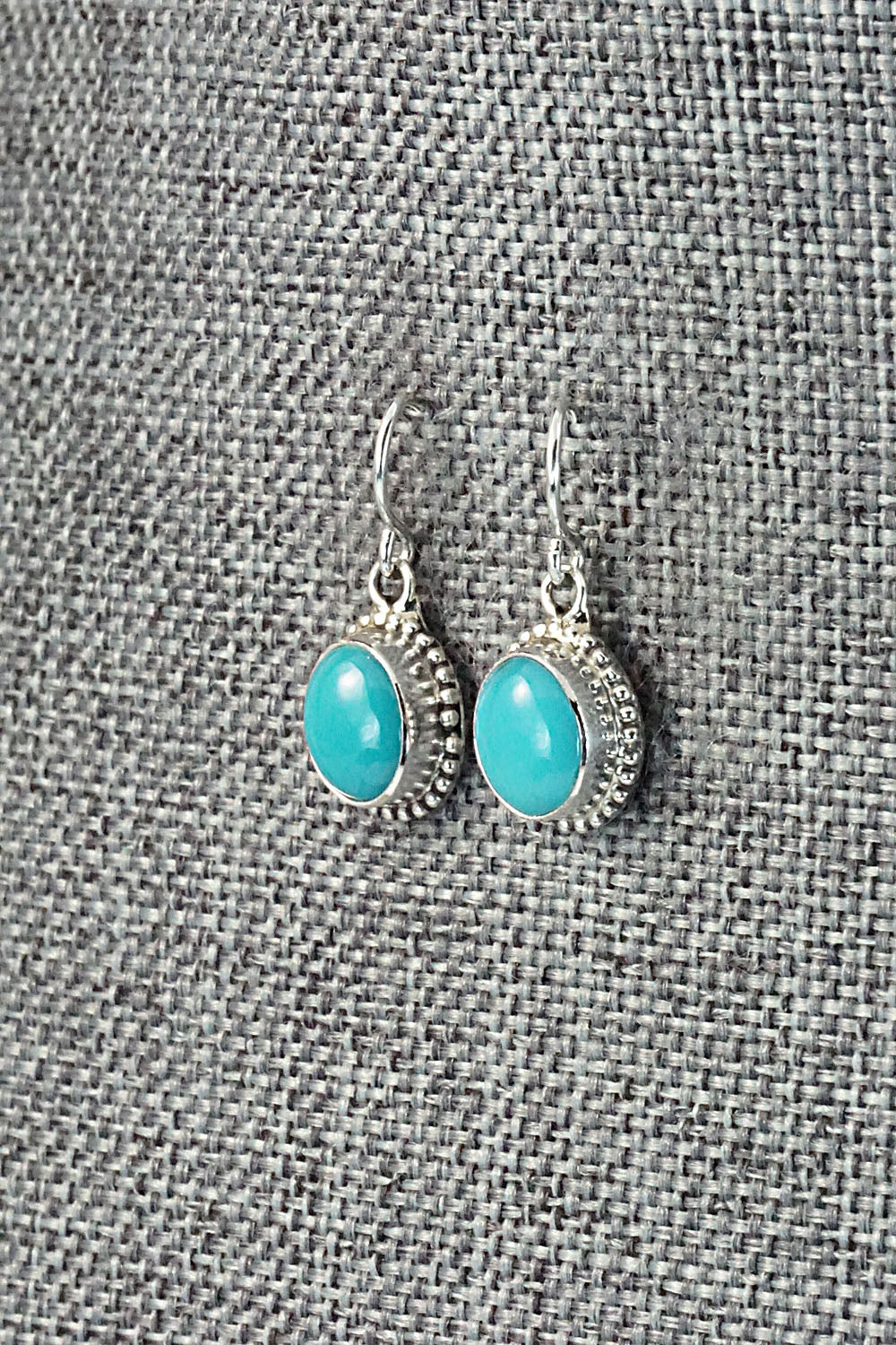 Turquoise & Sterling Silver Earrings - Jan Mariano