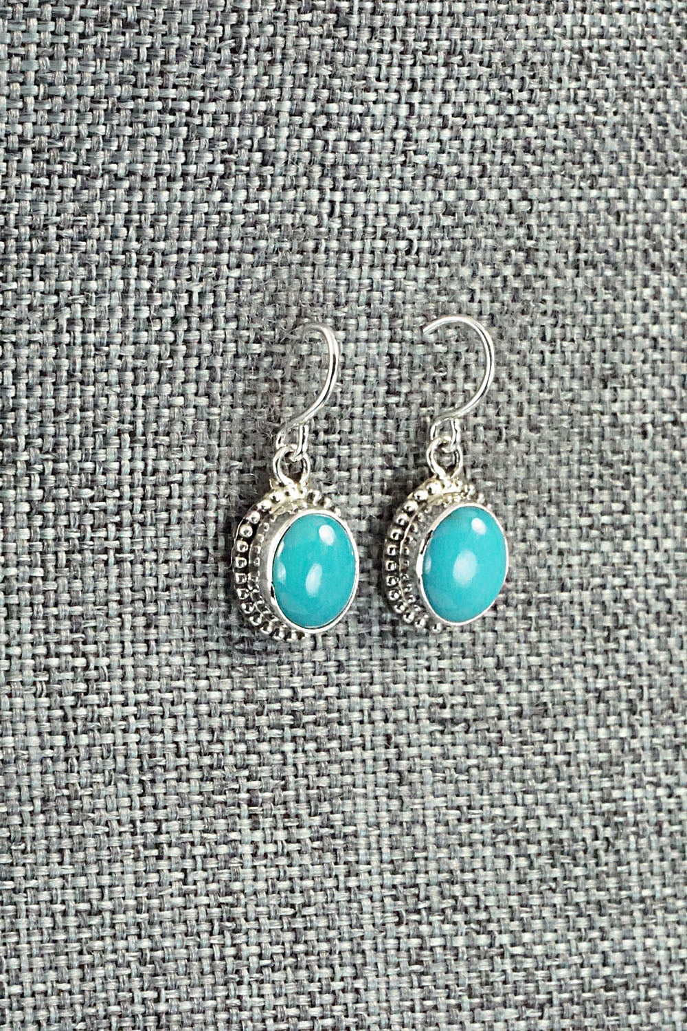 Turquoise & Sterling Silver Earrings - Jan Mariano