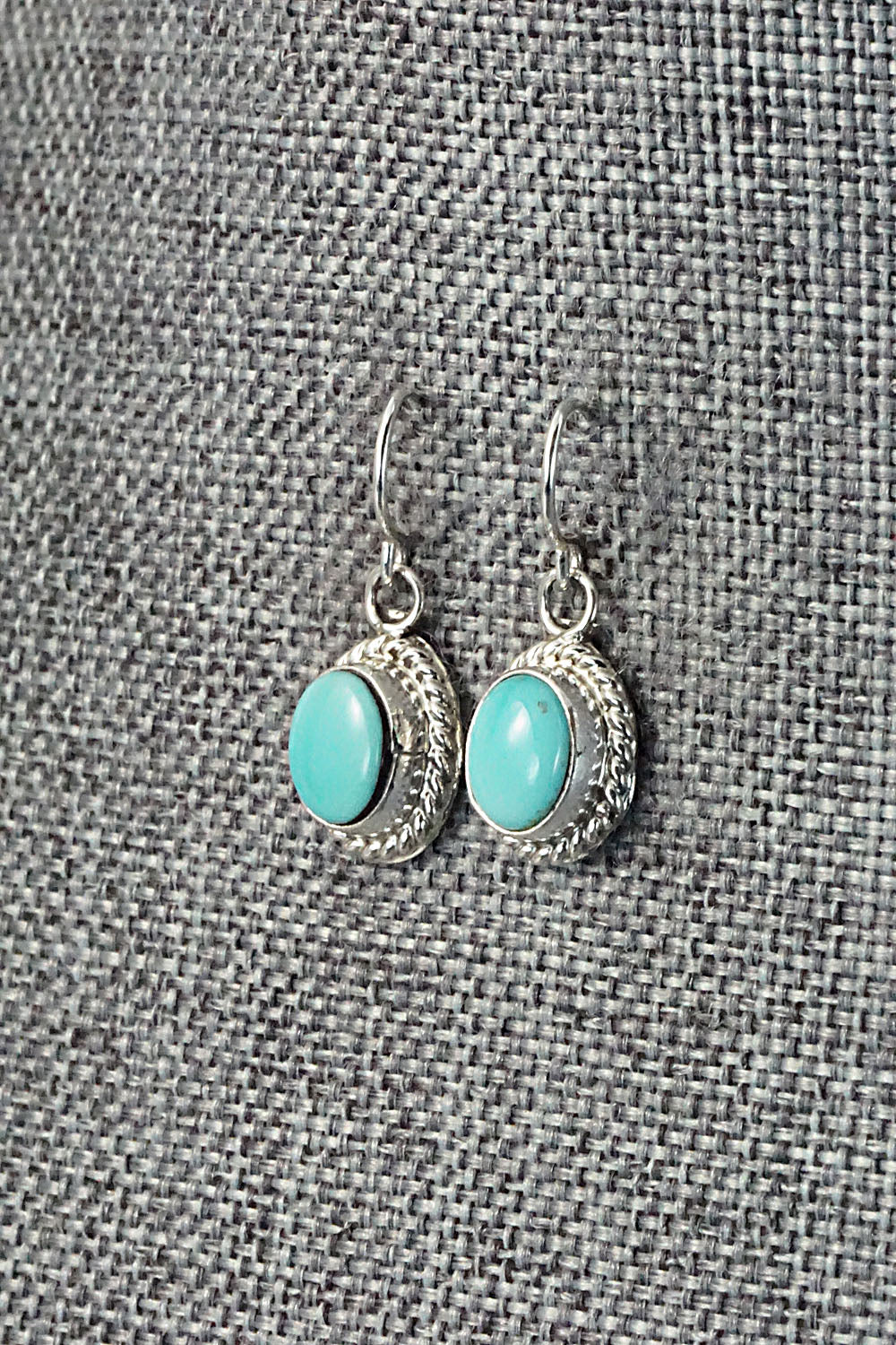 Turquoise & Sterling Silver Earrings - Jan Mariano