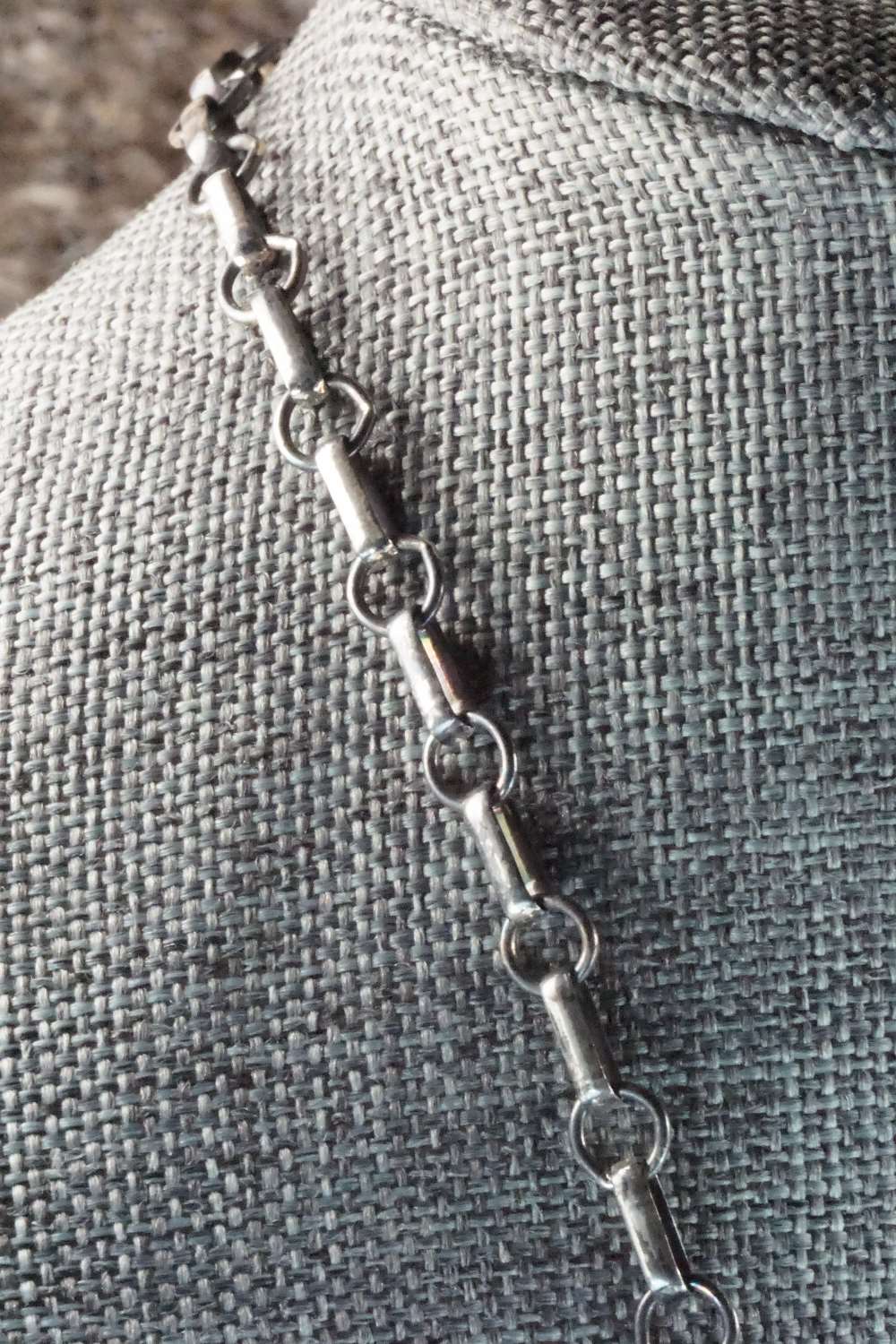 Turquoise & Sterling Silver Necklace - Navajo