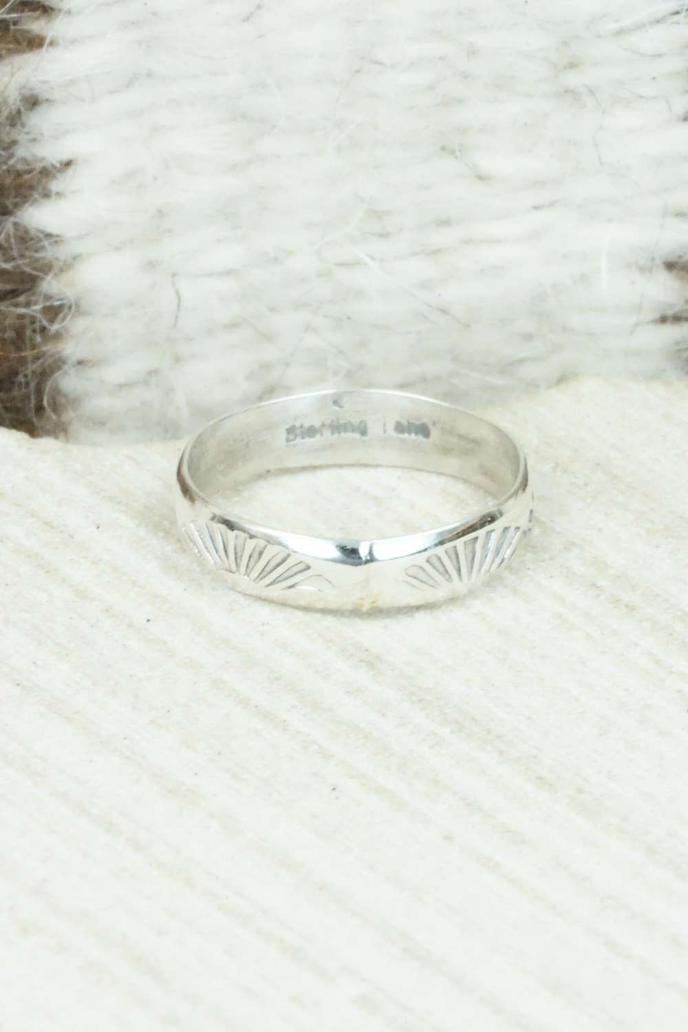 Sterling Silver Ring - Elaine Tahe - Size 7.75
