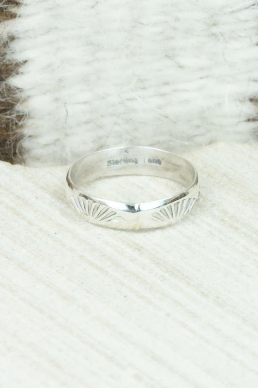 Sterling Silver Ring - Elaine Tahe - Size 7.75
