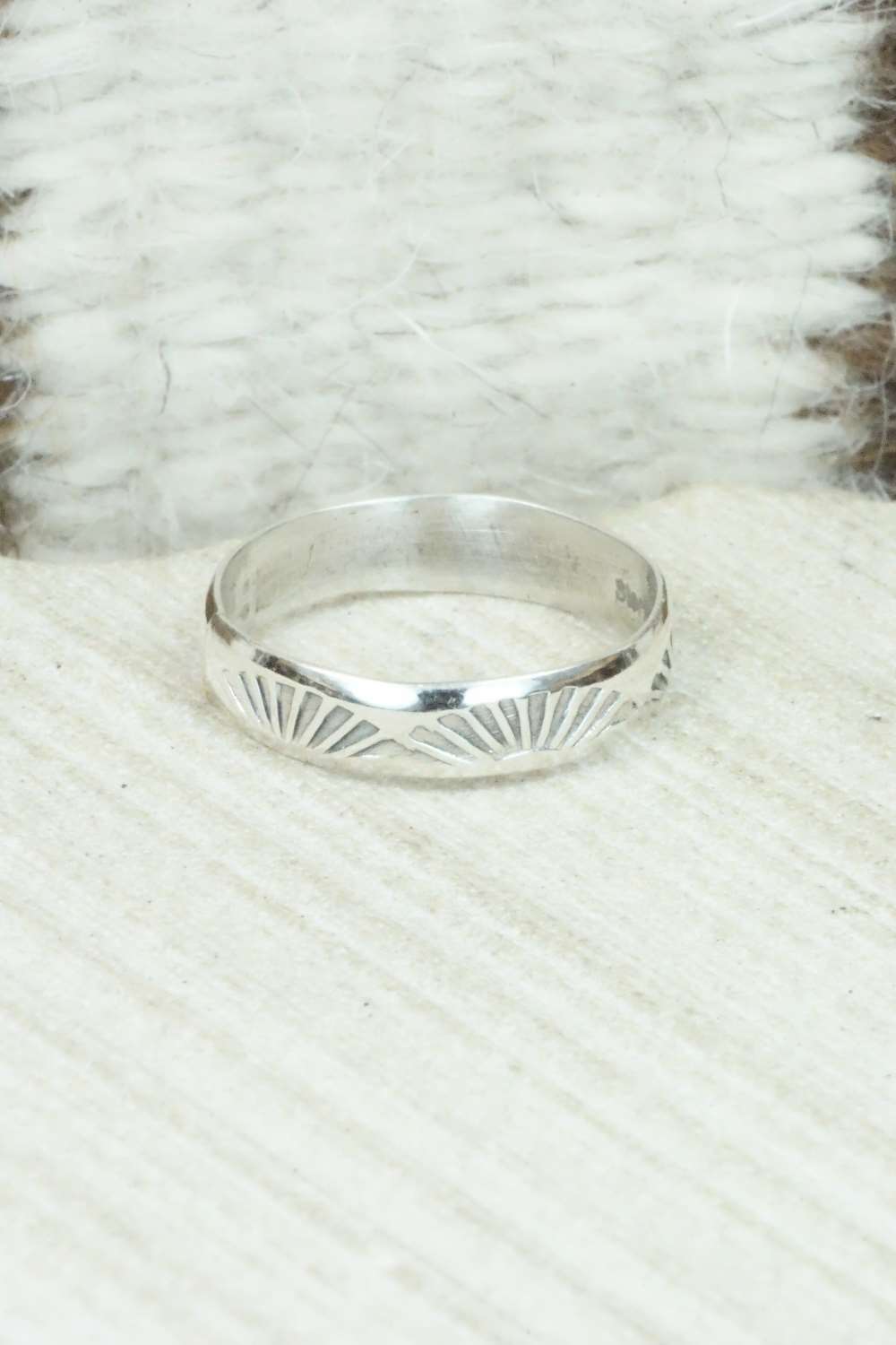 Sterling Silver Ring - Elaine Tahe - Size 7.75